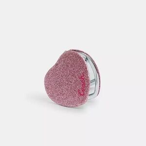 Coach Glitter Heart Compact Mirror 💓
